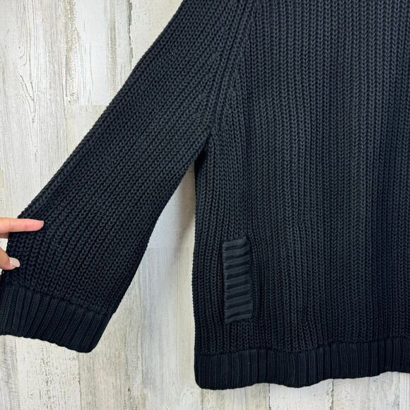 525 america chunky hooded 40% viscous sweater size large - Picture 3 of 9